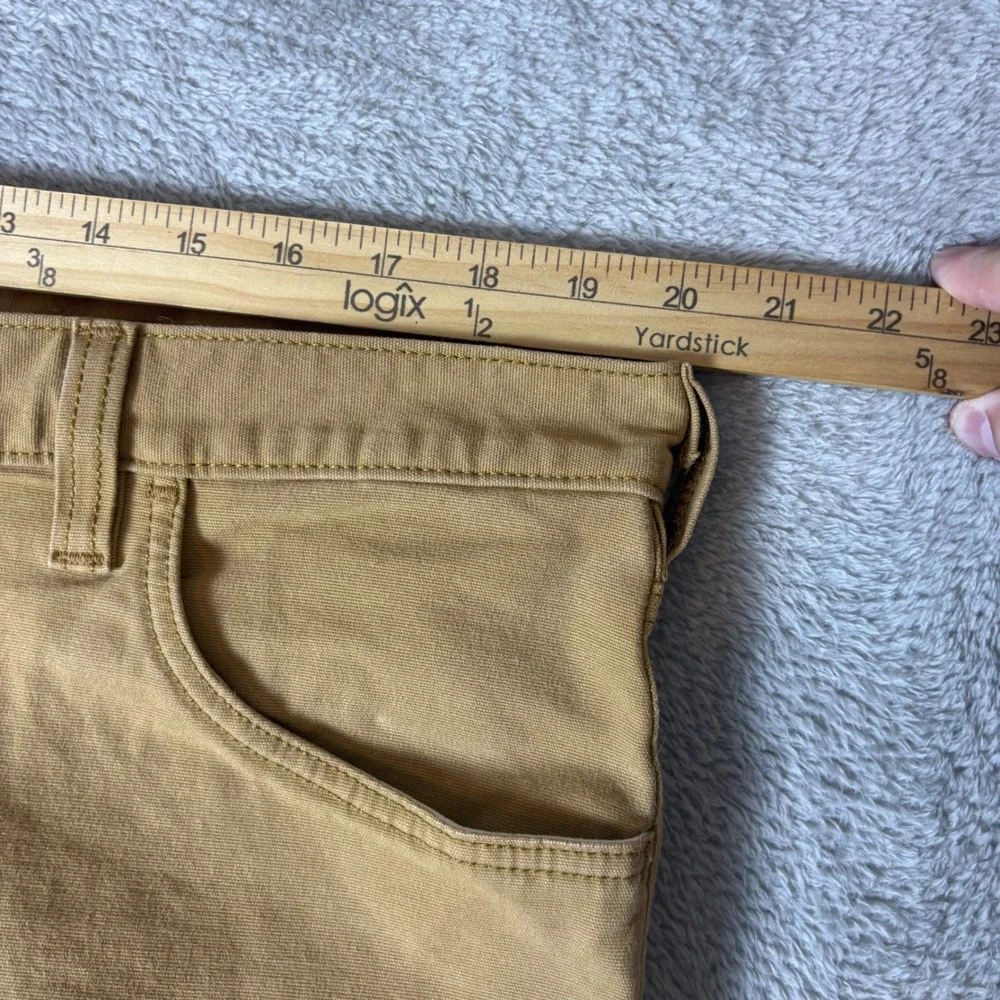 Carhartt Pants Mens 40x30 Relaxed Fit Canvas Work Utility Khaki Tan Brown